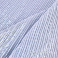 Tessuto ricamo in jersey metallico in poliestere rayon